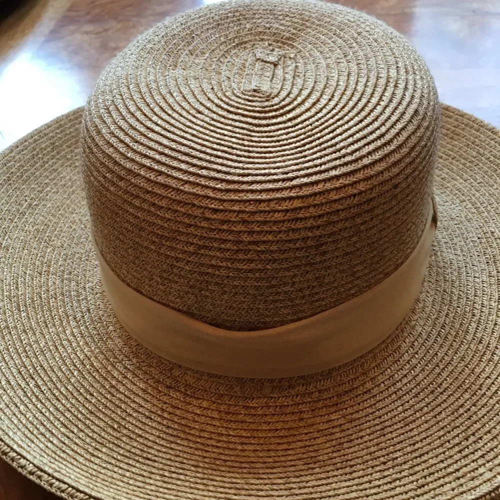 SUN N Sand Creme Tie Hat!
